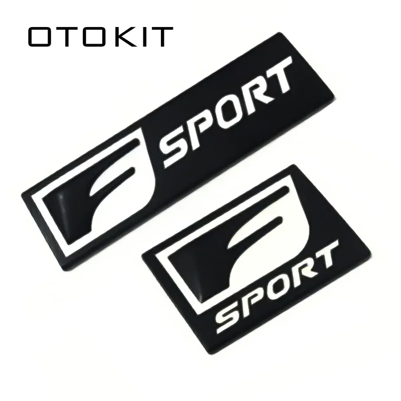 3D Metal Badge Decal Rear Trunk Emblem Sticker for F Sport Lexus IS ISF GS RX RX350 ES IS250 ES350 LX570 CT200 Car Stickers