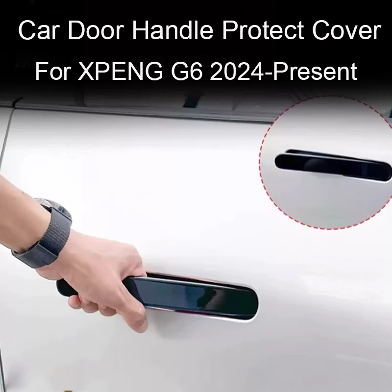 

Комплект из 4 накладок на дверные ручки для XPENG G6 2024-наст. время: защита от царапин, декоративные элементы для экстерьера автомобиля