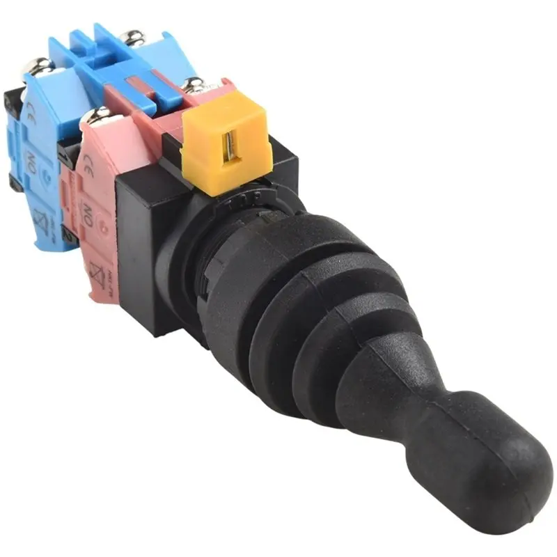 B23B Monolever For Reset Button 4NO Momentary Joystick Switch 4 Position Monostable For HKL-FW24 Industrial Control Panel 22Mm C