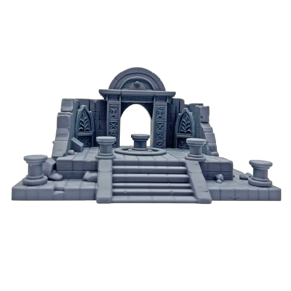 

Tabletop Terrain Temple Ruins Ancient Greek Building Ruins Terrain Wargaming D&D