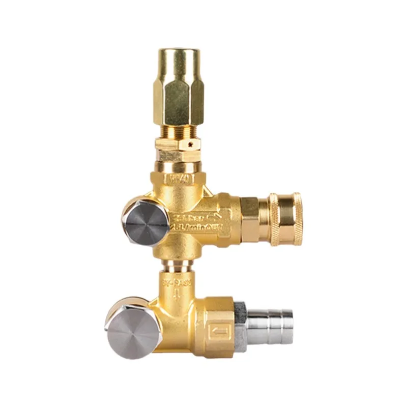 Pressure regulating valve assembly High pressure plunger pump High pressure reducing valve Suitable for VBT series car washing