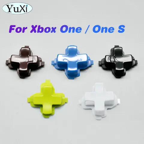 1Pc D 패드 버튼 화살표 키 Xbox One Slim S 게임 패드 컨트롤러 도금 DPad 교체 액세서리 용 크로스 키패드
