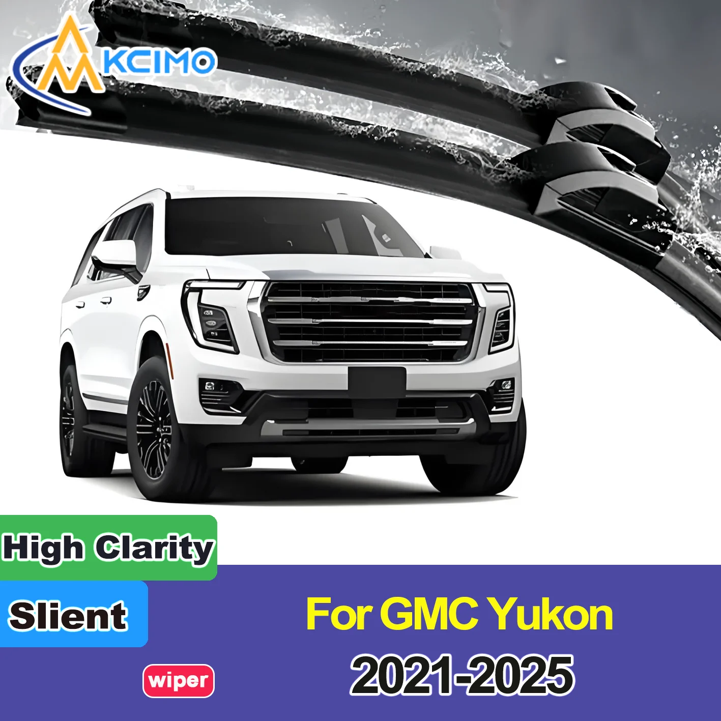 

2PCS New Front Windshield Wiper Blade for GMC Yukon 2021-2025 Chevrolet Tahoe Front Windshield Auto Wipers Blade Accessories