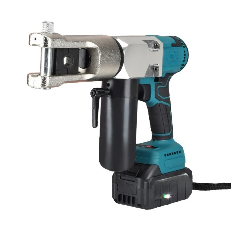 

Rechargeable hydraulic crimping pliers, plug-in type, copper and aluminum terminals, small lithium battery, portable