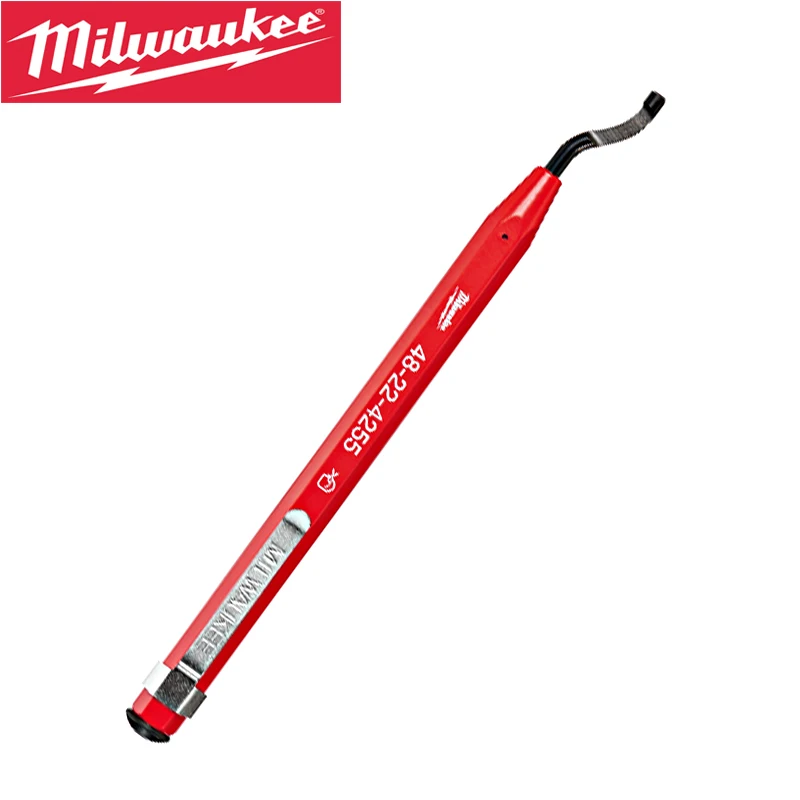 Milwaukee 48224255 Reaming Pen Straight Handle For Copper Tube PVC Deburring Black Oxide Portable Hand Tools