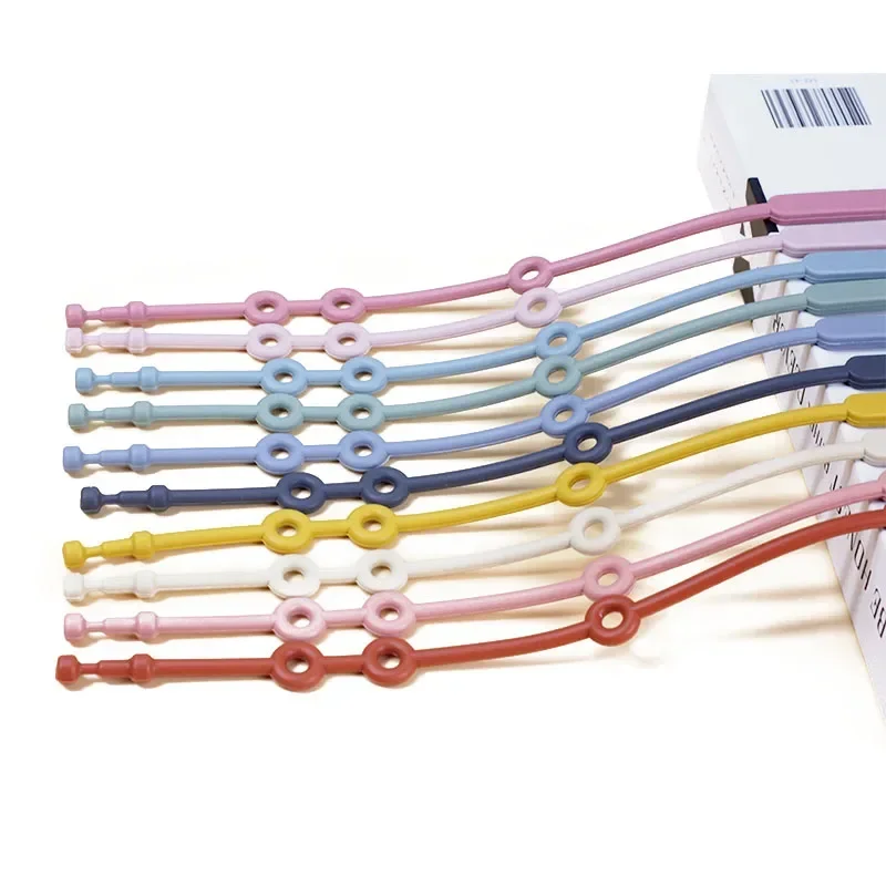 New Silicone Toy Safety Straps, Adjustable Pacifier Clip