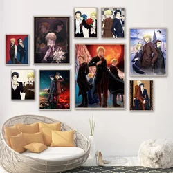 1PC Moriarty The Patriot Anime Retro Print Poster Paper Waterproof High Quality Sticker Home Living Room Bar Wall Decoration