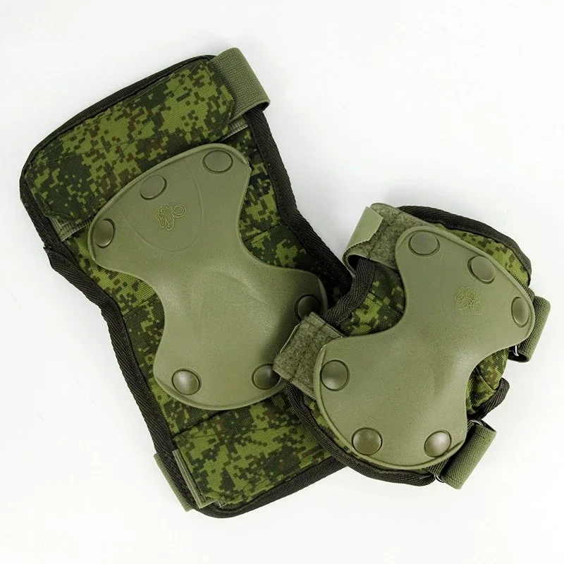 Knee Elbow Pads Russian 6B51 Protective Gear EMR Digital Flora Russian Spetsnaz Camo