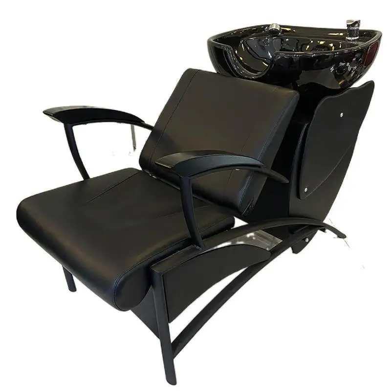 

Shampoo Bowl and Chair Hair Salon Furniture / Salon Gold Shampoo /chair Shampoo Chair Backwash Unit