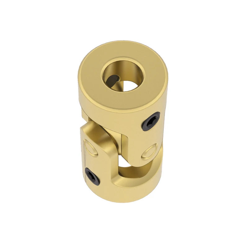 3mm to 3mm D7L13 Brass Copper Cardan Joint Gimbal Couplings Shaft Motor Connector Universal Joint Rc Boat Car Parts Accessories