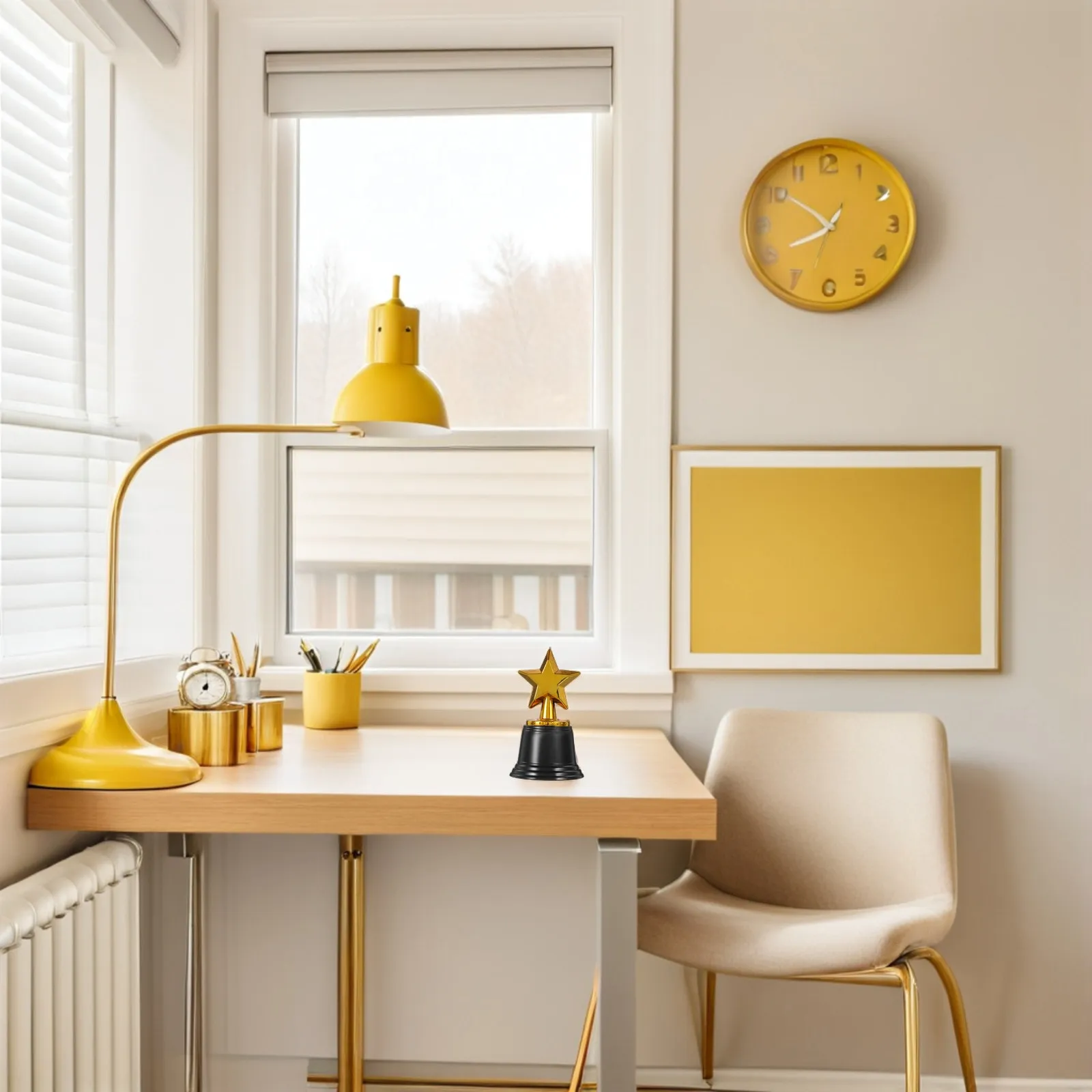 

Набор из 4 наградных кубков-звезд для вечеринок, спортивных мероприятий, церемоний, детских праздников и награждений