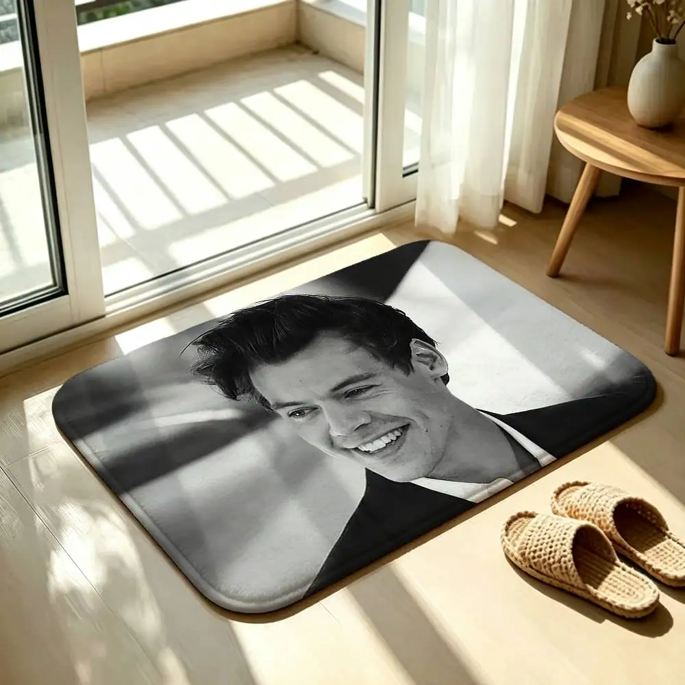 H-Harry S-Styles Bedroom Decor Carpet  for Living Room Thick Plush Study Floor Mat Home Fluffy Soft Rug