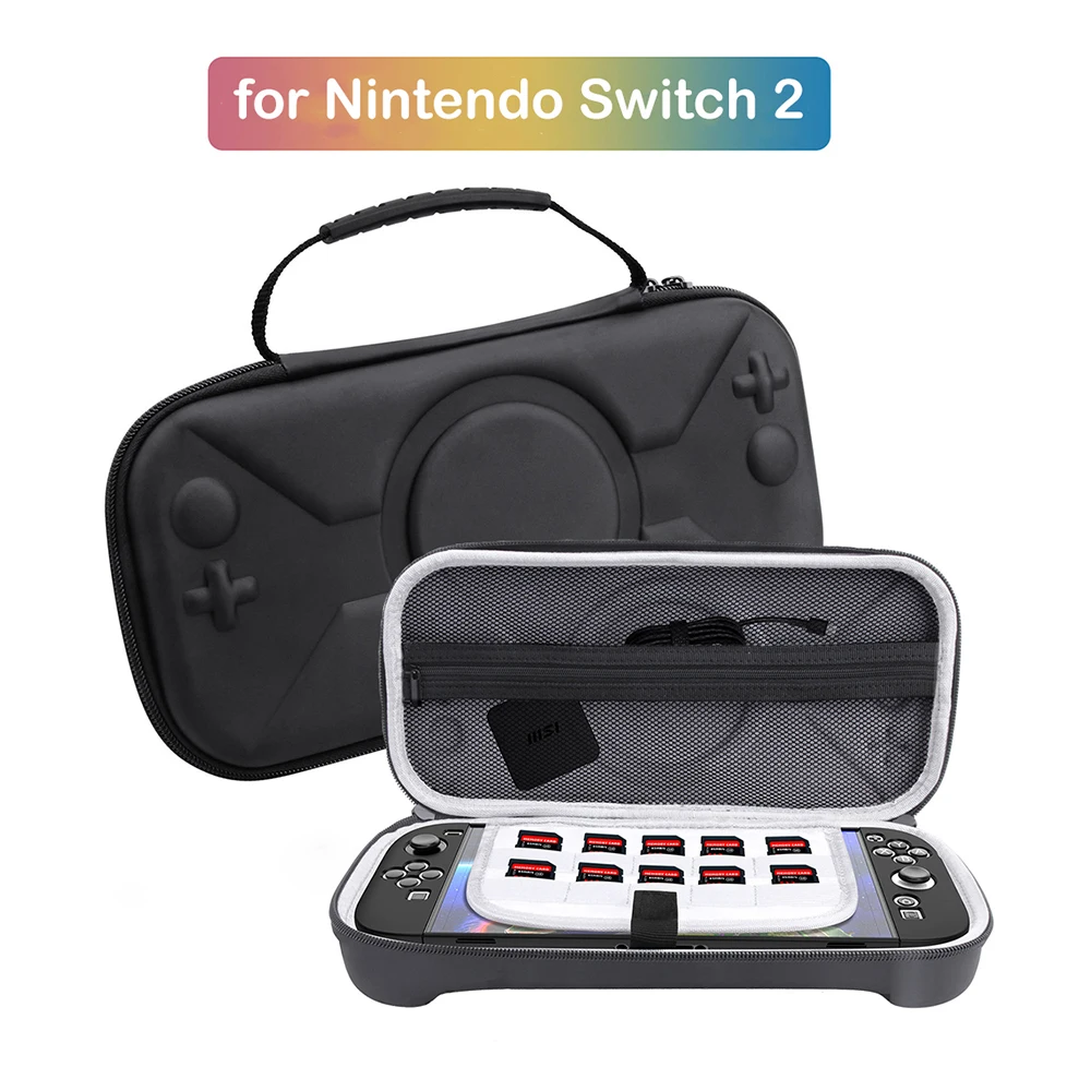 

Luxury Carrying Case For Nintendo Switch 2 2025 Portable Storage Cover Shockproof Travel Box Funda Switch2 Accessories
