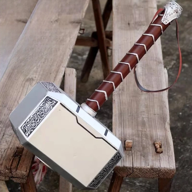 

44cm Superhero Thor Hammer Mjolnir Resin Hammer Model Cosplay Props Cosplay Accessories Party Costume Anime Props