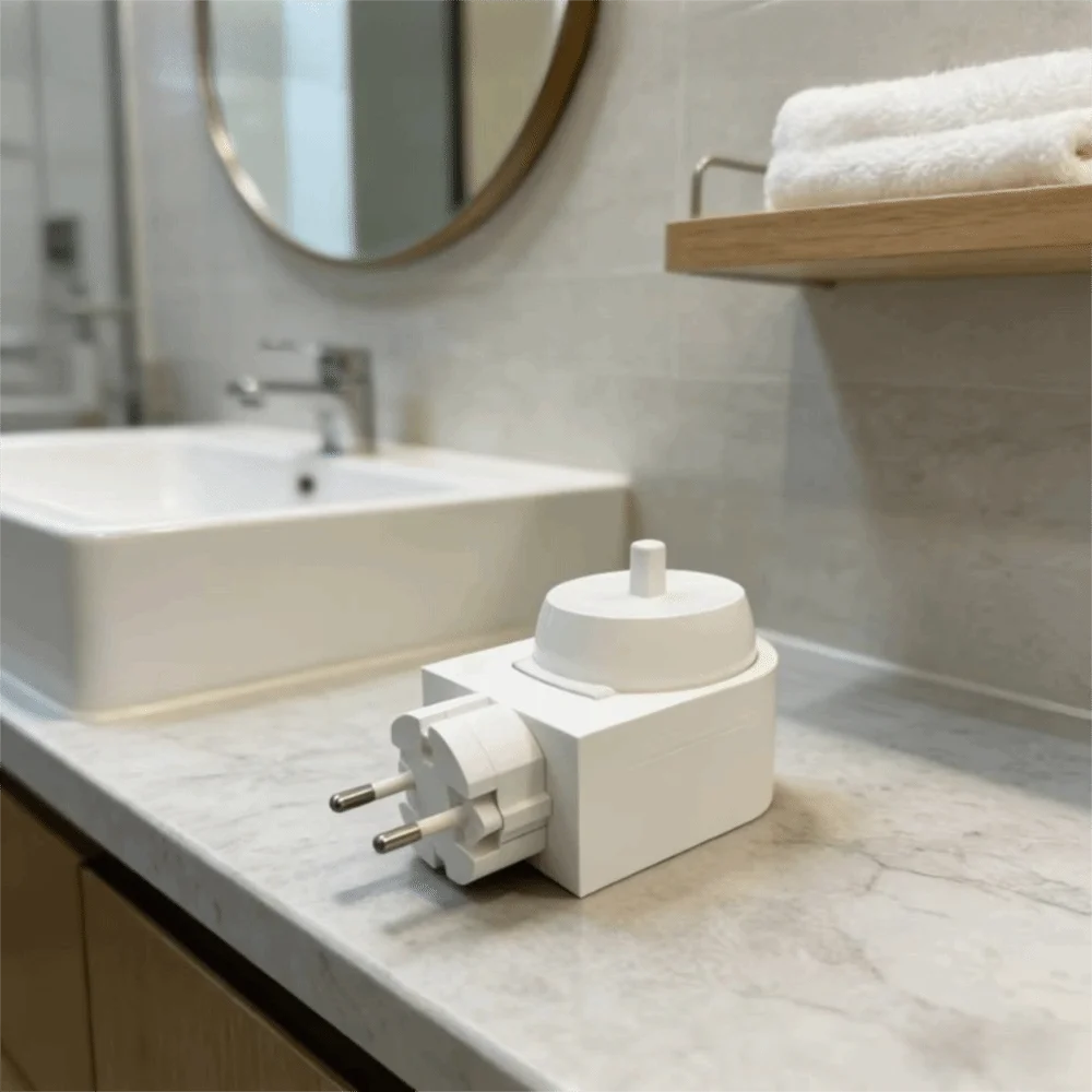 Durable Electric Toothbrush Holder Wire Clutter Prevention Electric Toothbrush Storage Rechargeable Base Holder