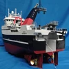 RC 턱보트 100 및 72 스케일 아라호 낚시 보트 냉동 생선 선박 키트 버전 정적 선박 모델 조립 RC 보트 모델 장난감 3