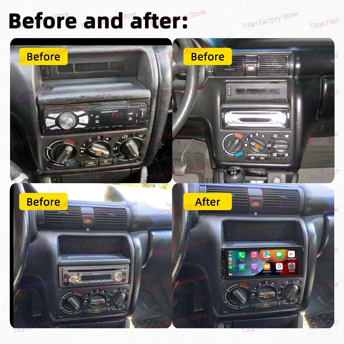 Android Radio for Opel Vauxhall Astra F MK3 1991-1998 Car Multimedia 6.9