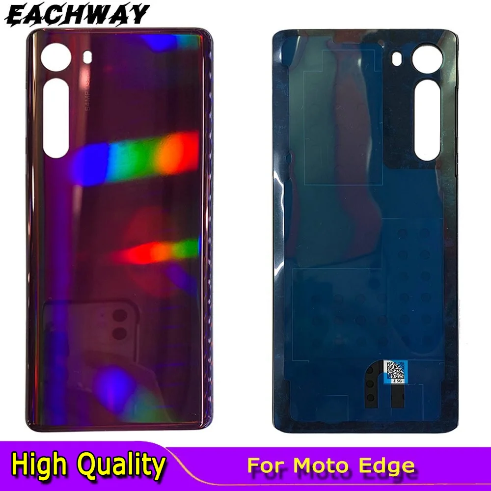 New For Moto Edge Battery Cover Door Shell Shell Glass Cover Housing Suitable 6.7\