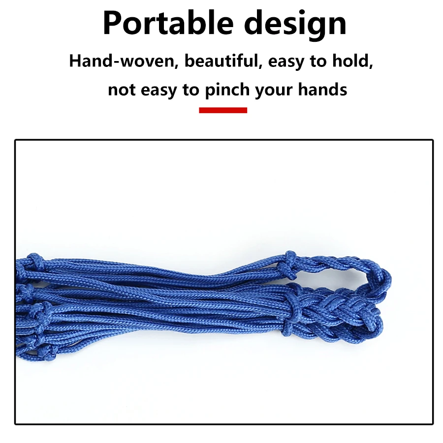 2026 new Basketball Net Bag Thick Woven Net Basketball Storage Durable Nylon Training Net Bag  for all kinds of balls ﻿ view 6