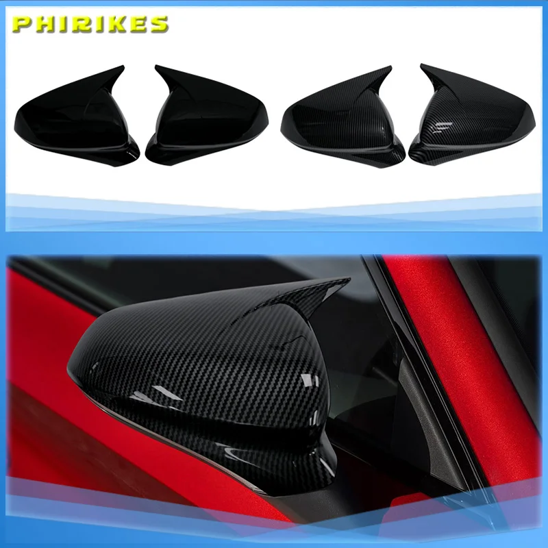 

Glossy Black Rearview Wing Mirror Covers Caps For Seat Leon Cupra Formentor 2020 2021 2022 2023 2024 Mirror Case Cover ﻿