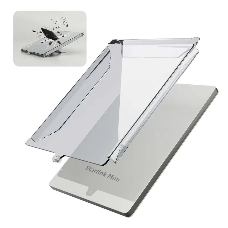 Suitable for Starlink Mini protective case, transparent protective acrylic cover, suitable for Mini signal penetration
