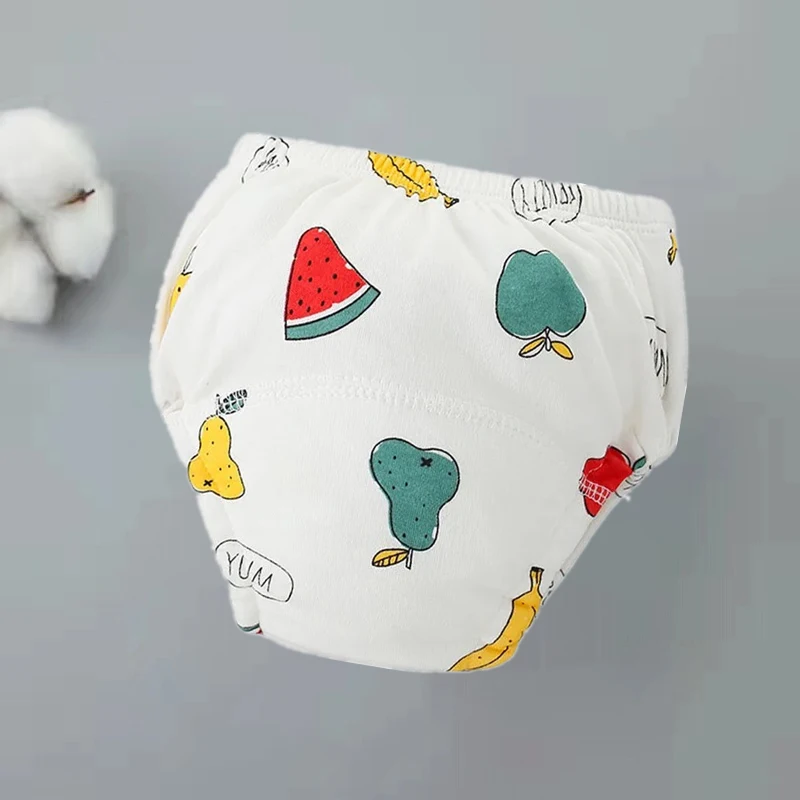 3PCS/1PCS Neugeborenen Training Hosen Baby Shorts Waschbar Unterwäsche Junge Mädchen Tuch Windel Mehrweg Windeln Infant zeug Zubehör – Detail 4