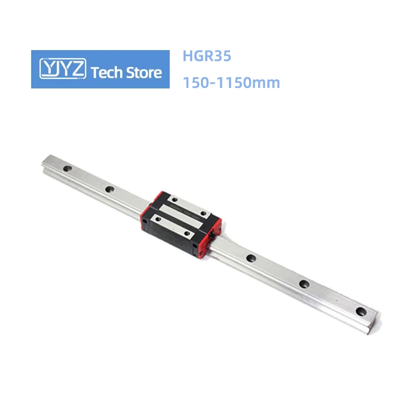 

1PC Linear Guide HGR35 Length 150-1150mm+1PC HGH35HA/HGW35HA/HGH35CA/HGW35CC Slider Block CNC Router Engraving Machines Parts