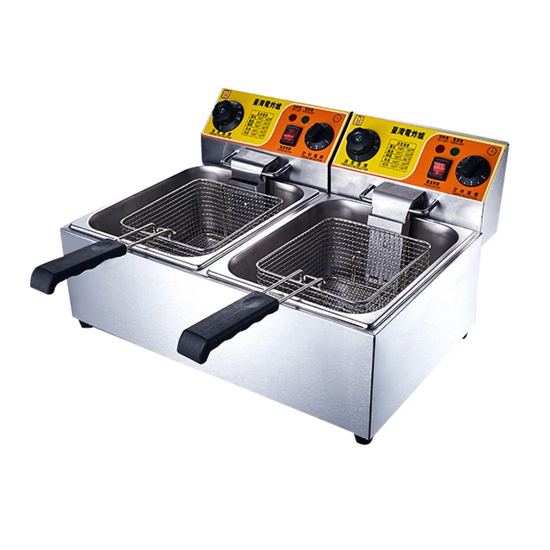 

Commercial Fryers Manufacturing Chips Frying Machine Kitchen Equipment Fryer Industry Electric Fryers