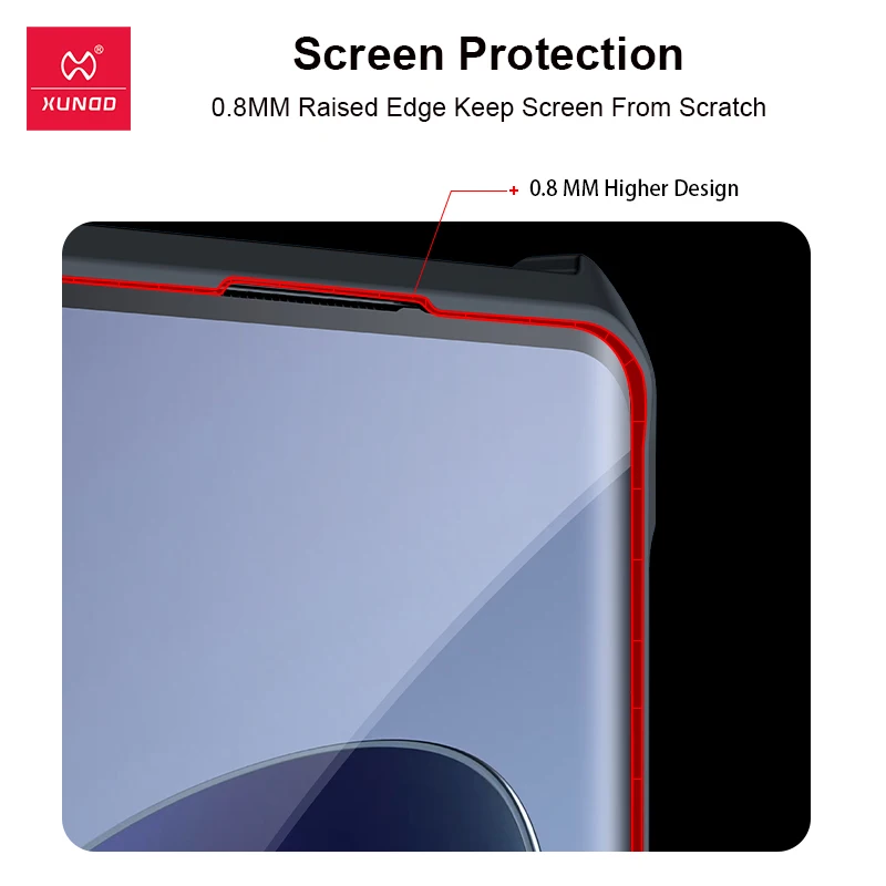 Xundd-Shockproof Transparent Bumper Case, Airbag Cover for OnePlus 10 Pro, 11, 11R, 10T, 10R, 9Pro, 9R, 8T, 10Pro