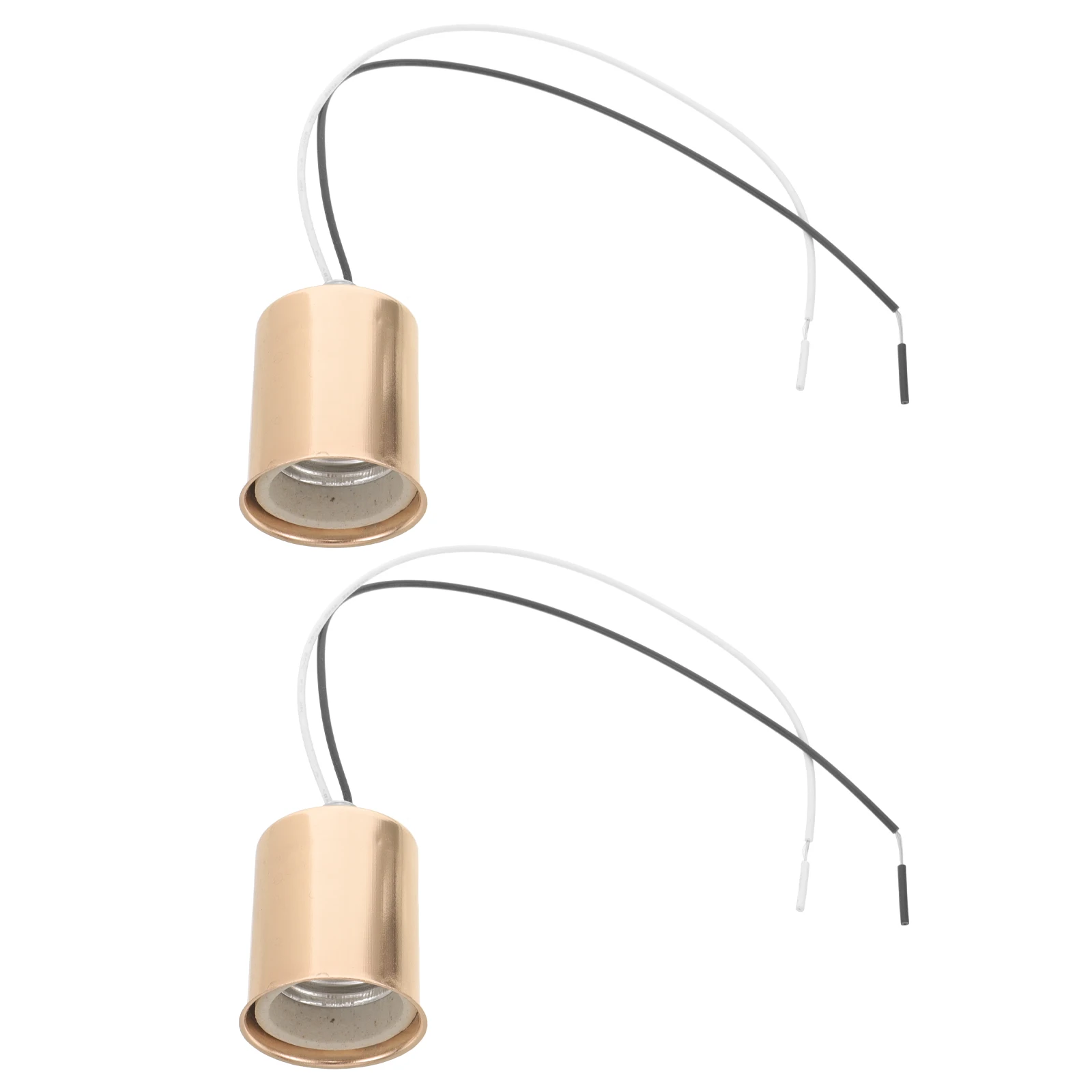 

2PCS E27 Socket Light Bulb Base Ceramic Lamp Cup Holder Replacement Pendant Cord for Home Lighting Accessories