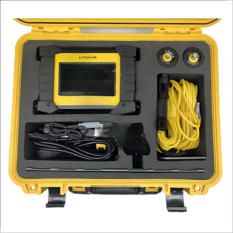 コンクリートのひび割れ深さ測定器はひび割れ幅を測定します