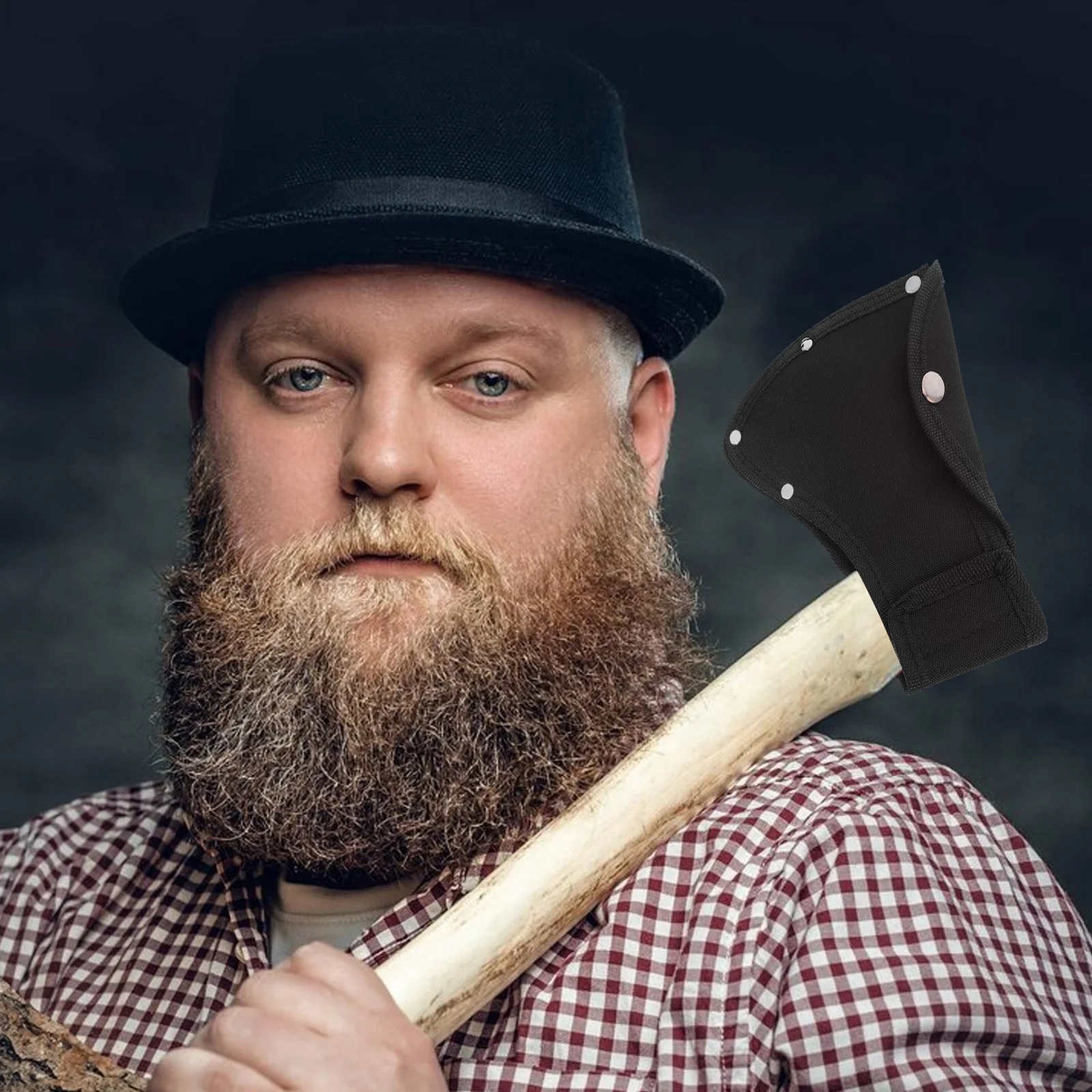 المحمولة النايلون الفأس حالة في الهواء الطلق الفأس حامي قابلة لإعادة الاستخدام الخصر حقيبة سهلة حمل الفأس غطاء رأس التخييم الأفعة حامي في الهواء الطلق