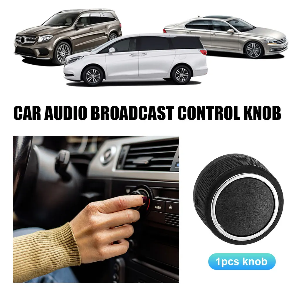 2/1PCS Car Rear Radio Audio Volume Control Knob Replacement For Chevrolet Silverado Chevy Tahoe GMC Acadia Sierra Yukon 07-13