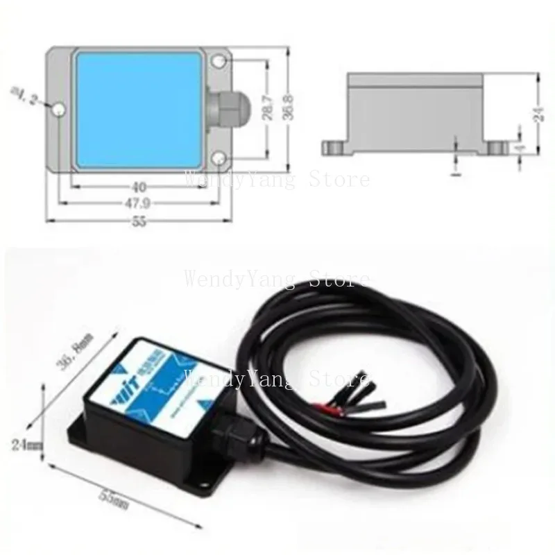 Suitable for Dual Axis Tilt Angle Sensor Attitude Angle Measurement Angular Velocity Vibration PLC
