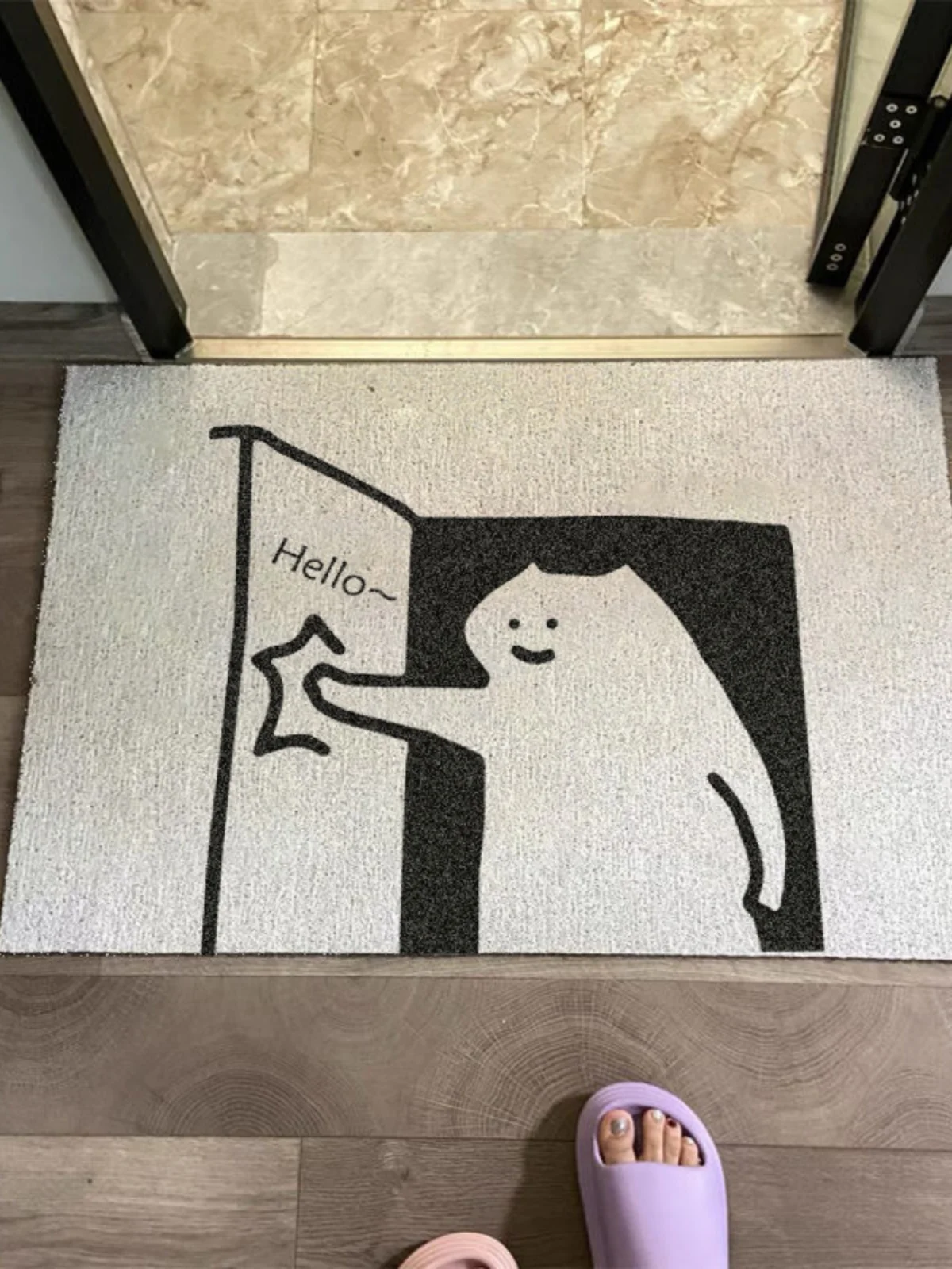 

Carpet Entrance Door Large Area Silk Ring Foot Mat Door Dust Removal Customized Entrance Mat Toilet Anti-skid Dirt Resistant