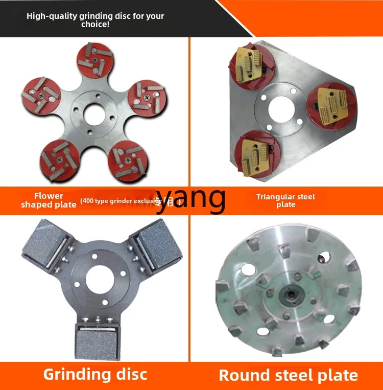 CX floor grinder accessories chassis steel grinding disc grinding stone sand stone grinding stone block