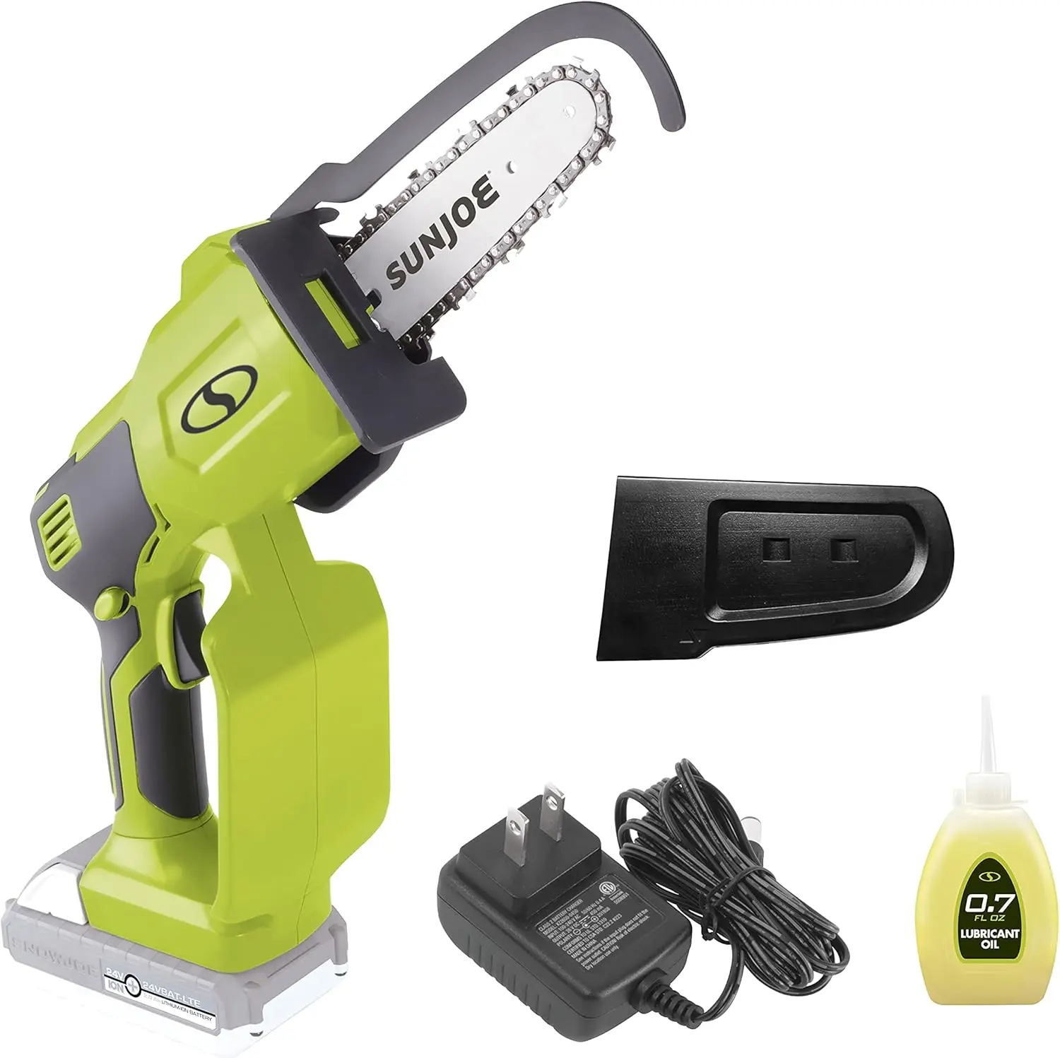 

24V Cordless Mini Chainsaw with Safety Features, Ideal for Pruning and Lightweight Use