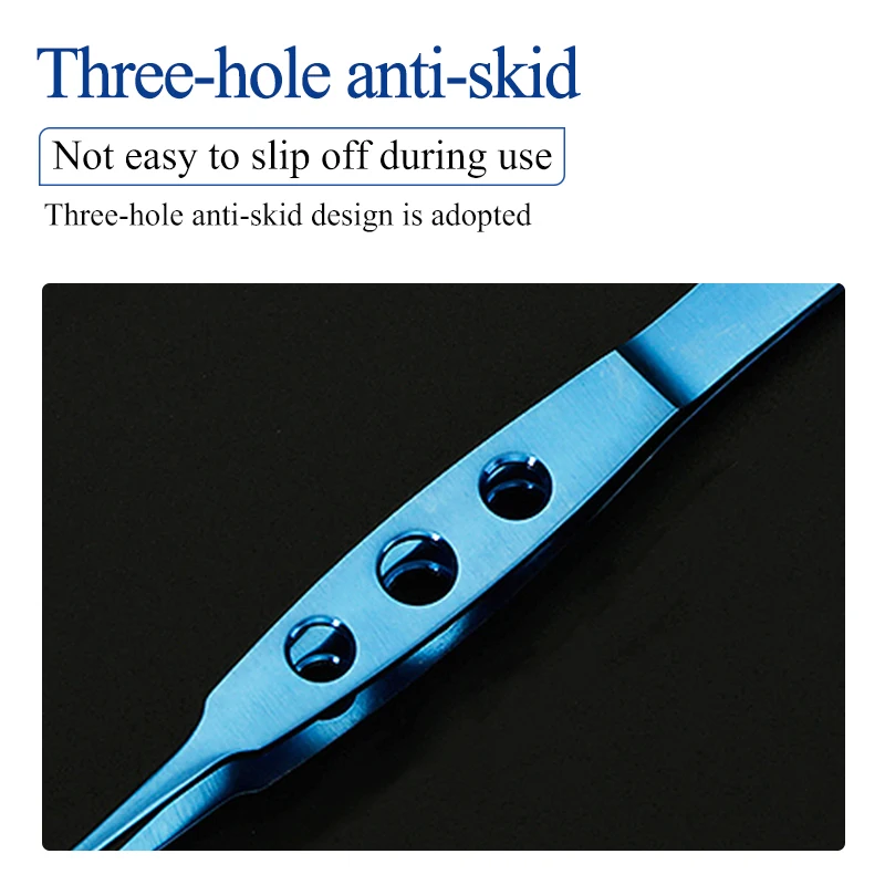 Titanium Alloy Meibomian Gland Forceps Massage Forceps Eyelid Surgery Clip Eye Blockage Removal Physiotherapy Tool