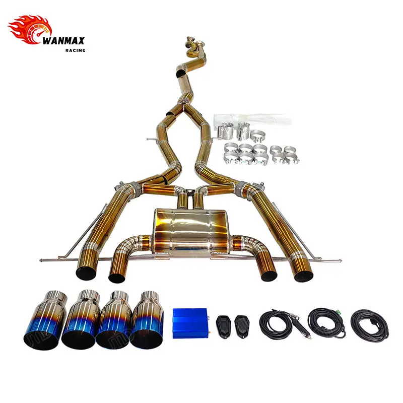 Titanium Exhaust System for  G80 M3/G82 M4 - Full Catback S58 3.0t Engine Specific
