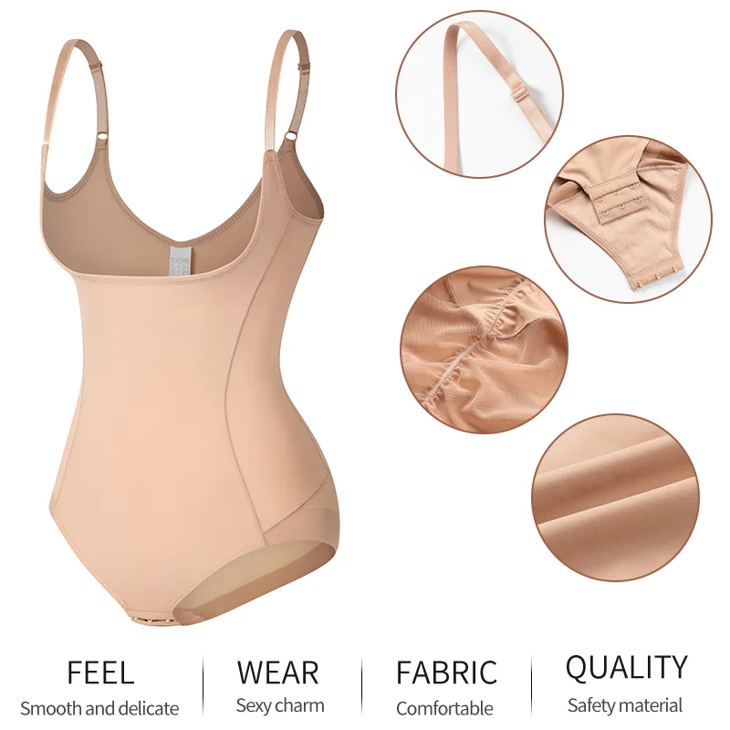 Women Bodysuits Shapewear Sexy Mesh Waist Trainer Shaper MISS MOLY Seamless Underbust Tummy Control Faja Trimmer Slimming Corset