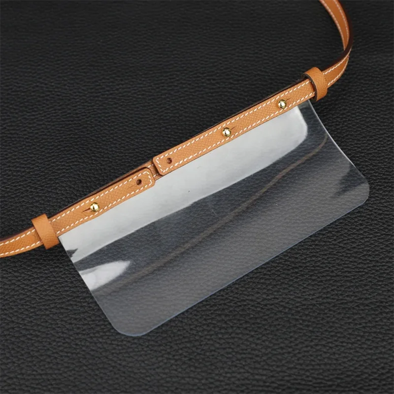 Customized 2023 new design the shoulder strap for Kelly long wallet and the Constance long wallet,Transparent plastic insert