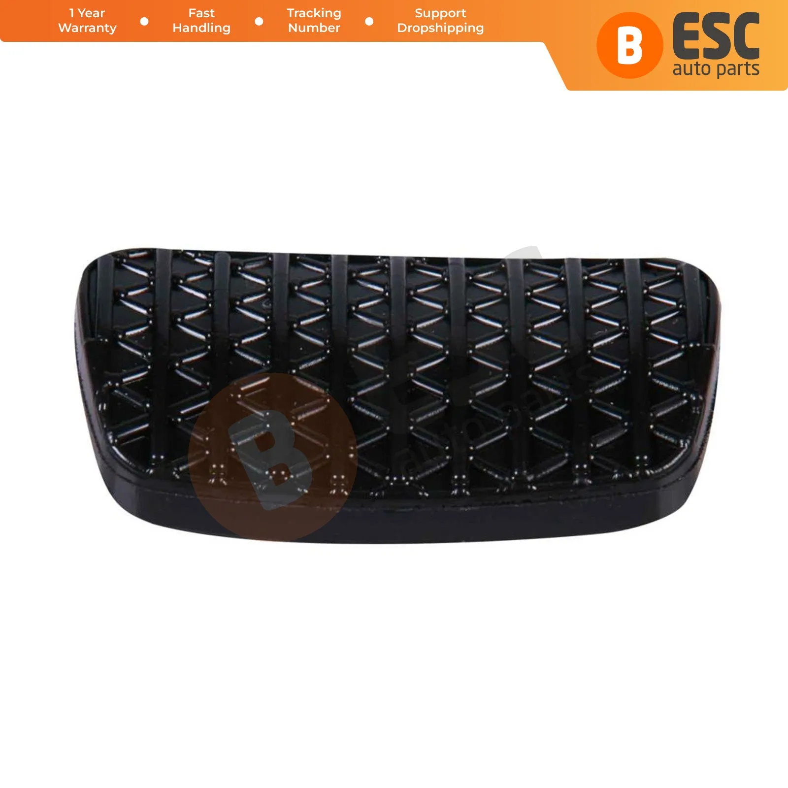 

ESC Auto Parts ESP8 1 Piece Brake Pedal Rubber for Opel Vauxhall Astra F Astra H Corsa C Vectra B Meriva Tigra Zafira