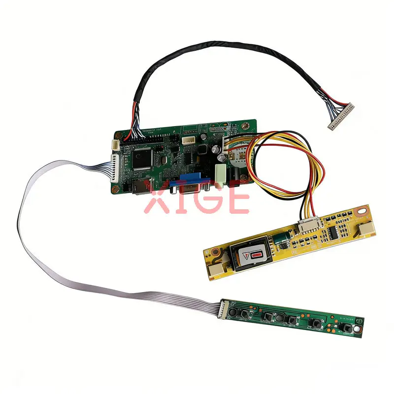 Для G150X1 HT150X02 MT150XN03 M150X5 ЖК-экран 58C плата контроллера привода DIY Kit VGA + HDMI 2-CCFL 20-контактный LVDS 1024*768 1024x768
