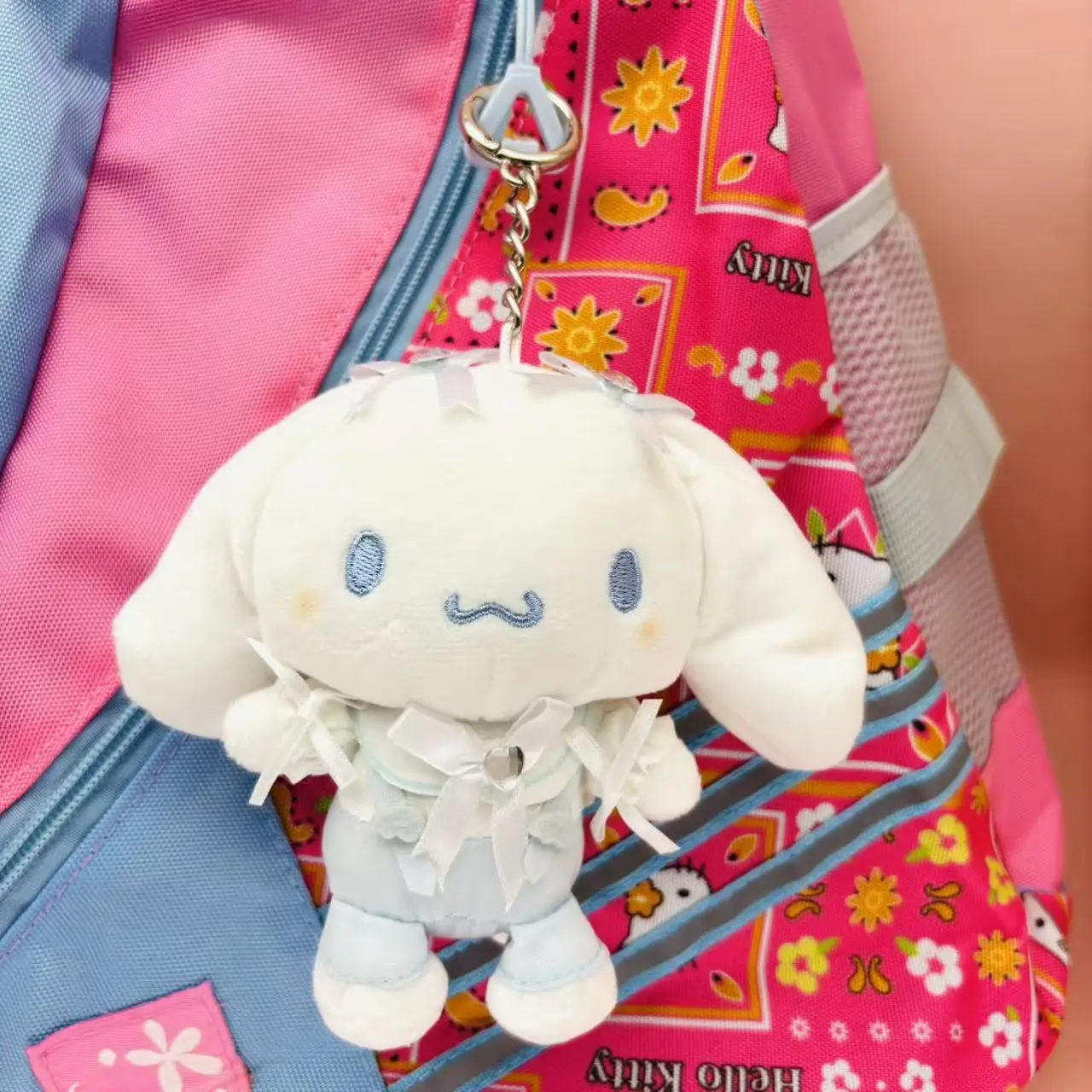 

Официальный плюшевый брелок Sanrio Cute Jade Guigou, модный кулон Hello Kitty для сумки, брелок для ключей, подарок на день рождения, для вечеринок