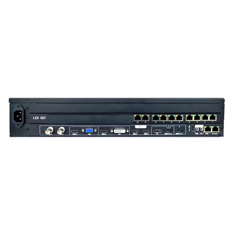 New Linsn Y8-410 LED video processor, four screen display, 10 network ports, maximum pixel count of 6.5 million ﻿ image 2