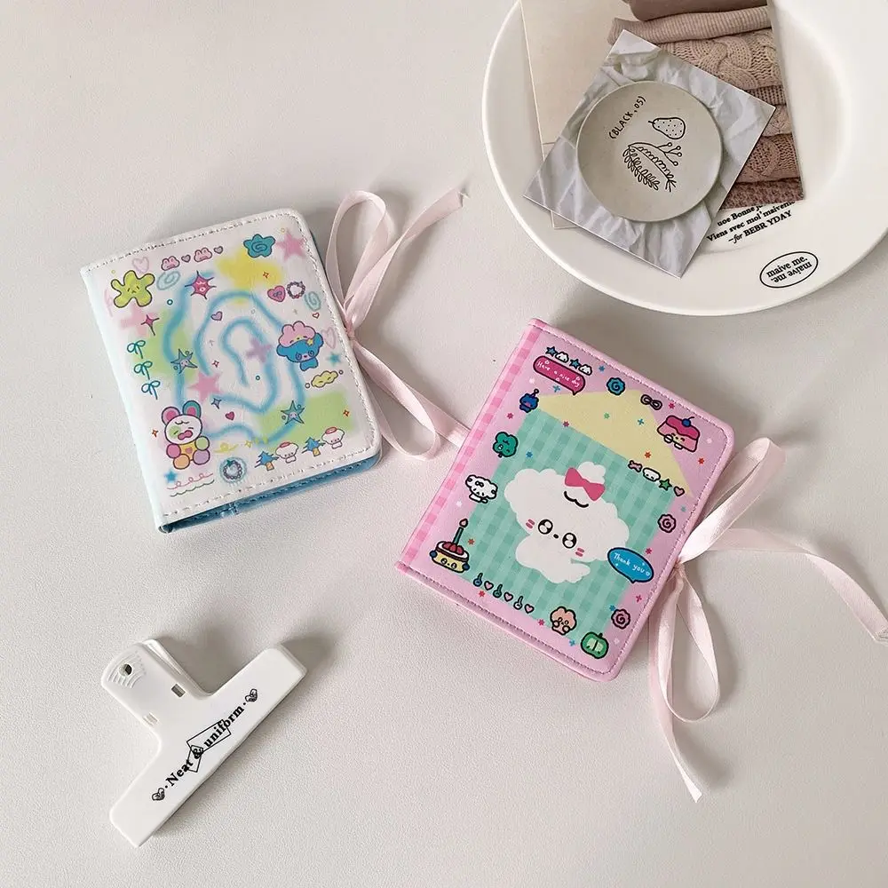 INS Style Mini M5 Looseleaf Notebook Kawaii Girl Style Diary Portable Account Book Error Correction Book Girl Goo Sticker Book