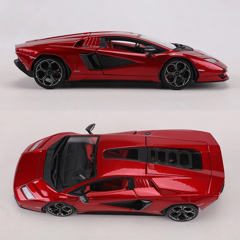 Burago 1:24 Lamborghini Countach LPI 800-4 Alloy Model Car view 6