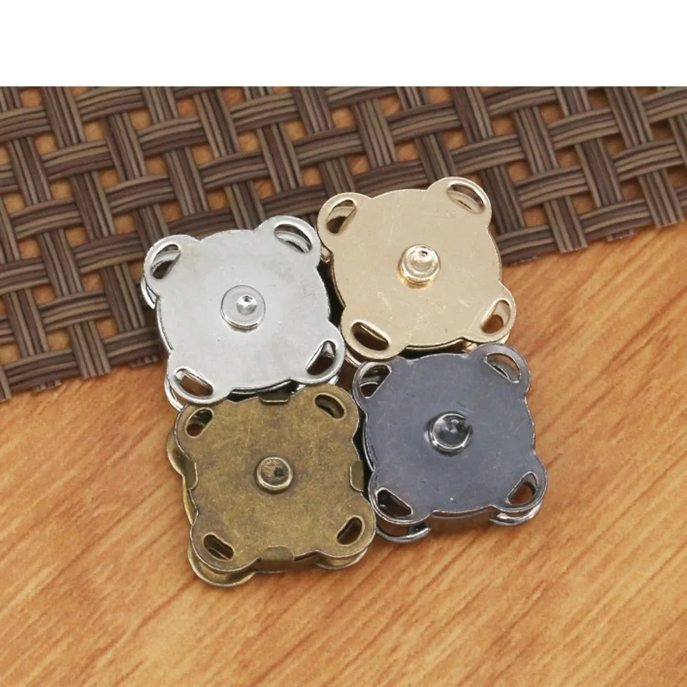 Multi Color Round Magnet Button Hidden Button Clothes Bag Pants Strong Magnetic Suction Press Mouth Hand Sewn Metal Button