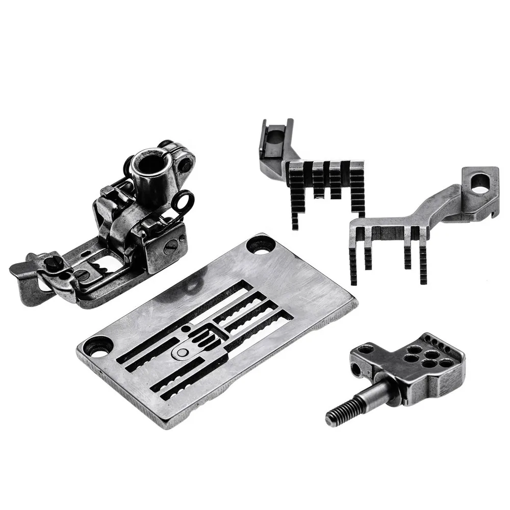 Needle Plate 257020-60 Feed Dog 257256-16F 257203A16F Presser Foot 257491-60 Clamp 257513-60 For Pegasus W561 W562 Gauge Set