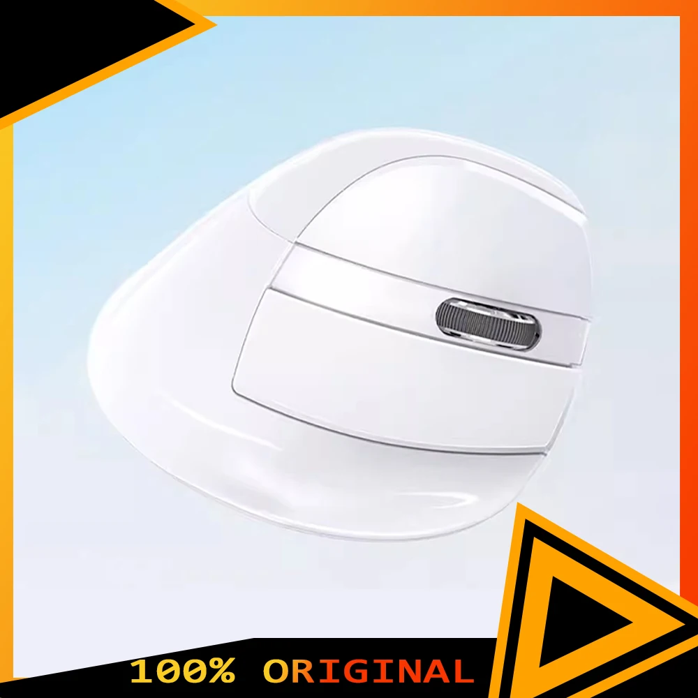 DeLUX m618mini Office Mouse Protophase Dual Mode Connection Colorful RGB Wireless Mouse Mute Vertical Comfort 4000DPI Accessorie